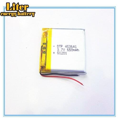 453641 4535403.7V,650mAH PLIB; polymer lithium ion / Li-ion battery for dvr,GPS,mp3,mp4,cell phone,speaker