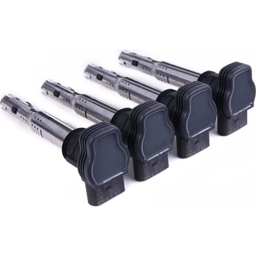 4X Ignition Coil 07K905715F For Golf J-etta Passat Tiguan A3 A4 A5 A6 Q5 TT R8 Oc tavia Leon 1.8TFSI 2.0T 06F 905 115 A