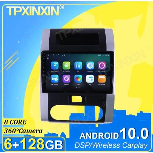 IPS Android 10 6G+128G Carplay 360 Camera DSP For Nissan X-trail 2007-2015 Multimedia Player Radio Tape Recorder Video Navi GPS