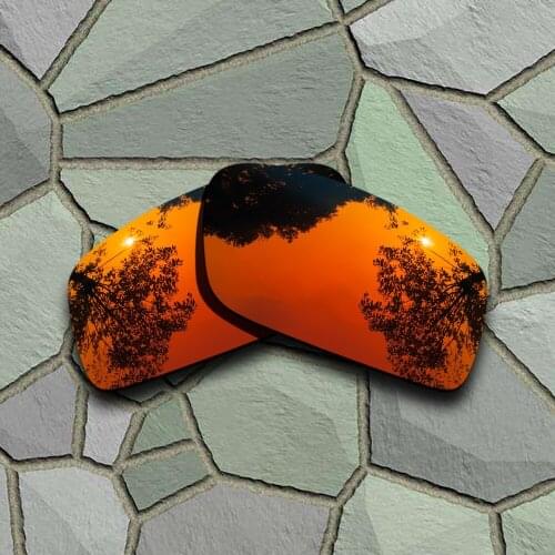 Red Orange Sunglasses Polarized Replacement Lenses for Oakley Twitch