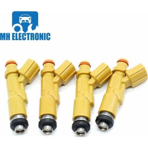 MH Electronic 4Pcs/lot Fuel Injector Nozzle 2320922030 23209-22030 23250-22030 For Toyota Celica Corolla Matrix Will 1999 - 2007