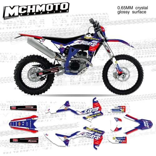MCHMFG Decal for Sherco SE SEF SER 125 250 300 450 2017 2018 2019 2020 Motorcycle Fairing Sticker Kit