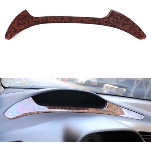 Car Dashbaord Central Autometer Speedometer Trim Cover Sticker For Honda Civic 8th 2004-2009 Left Hand Drive Car Styling Molding