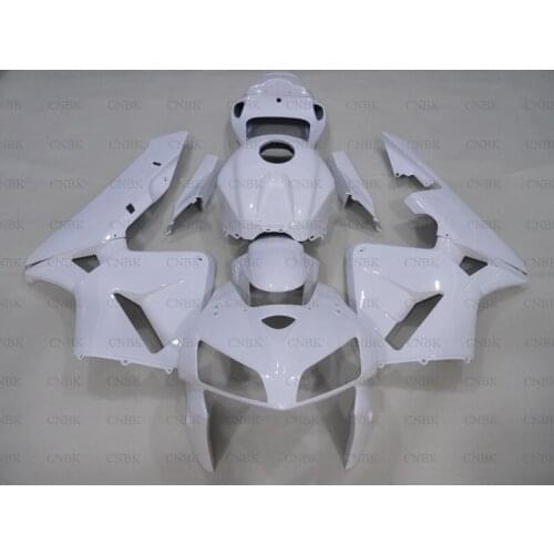For Honda CBR600RR 2005 - 2006 Abs Fairing CBR 600 RR 2006 White Abs Fairing CBR600 RR 2005 Fairings Unpainted