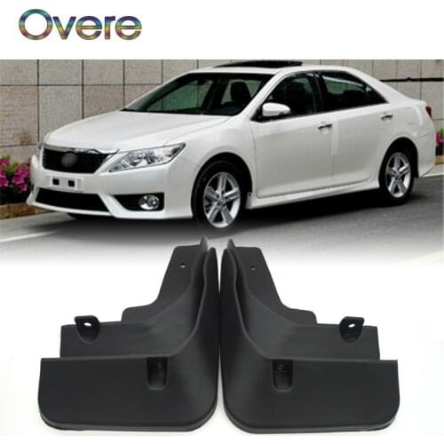 Overe Car Front Rear Mudguards For 2012 2013 2014 Toyota Camry XV50 Altis Aurion Molded Car-styling Fenders Accessories Mudflaps