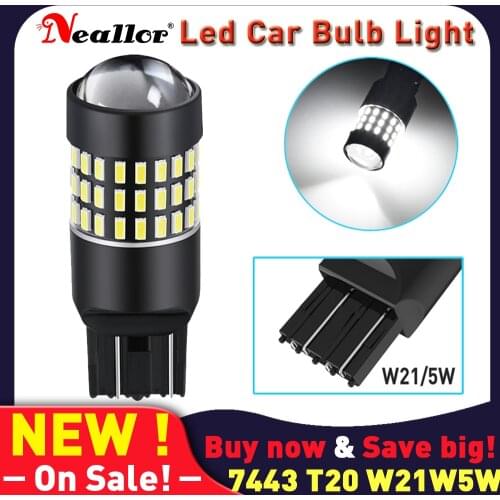 T20 7443 W21W 7440A Led Canbus Drl Turn Reverse Side Lights Bulbs On Car P21w 1156 Ba15s 7506 Backup Brake Diode Lamps For Auto