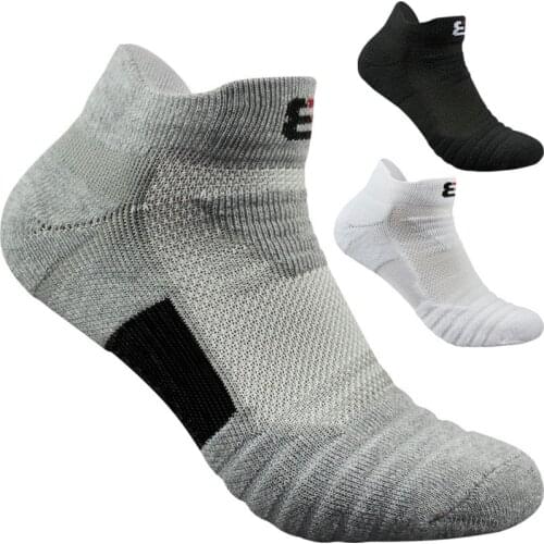 LKWDer 3 Pairs Mens Socks Thick High Quality Mens Socks Thermal Towel Bottom Foot Wear Terry Combed Cotton Men Ankle Sock Meias