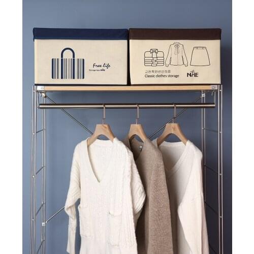 2021 Hot sale Fabric storage box, clothes folding storage box, student dormitory artifact, clothing sorting storage box