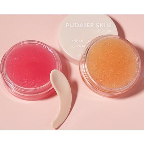 1pc Lip Scrub Mask Lip Plumper Moisture Lip Balm Exfoliating Anti-Ageing Scrub Lip Film Nourish Repair Fine Lines Lips Care