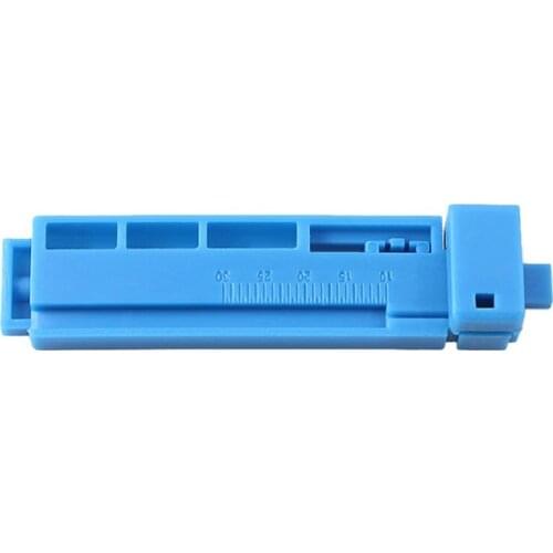 5Pcs Fiber Optic Fixed Length Guiding Rail Fiber Optic Coating Stripper Optical Fiber Cutting Guide FTTH Tools