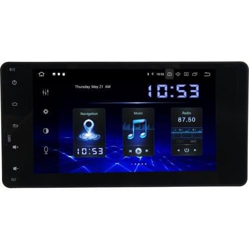Dasaita 7" Android 9.0 universal Car 2 din radio for Mitsubishi Lancer Outlander Pajero ASX triton TDA7850 Car Stereo Bluetooth