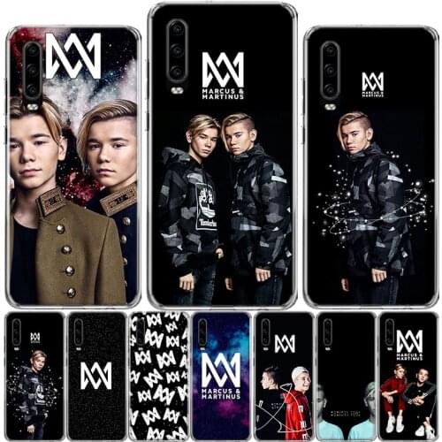 Marcus & Martinus Phone Case For Huawei P40 P30 P20 P10 Mate 10 20 30 Lite Pro P Smart Z 2018 Plus 2019 Cover Shell Coque