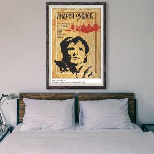 RE220 Classic Movie Retro Russian Style Painting 19 Custom Silk Poster Home Deco Wall Art Christmas Gift