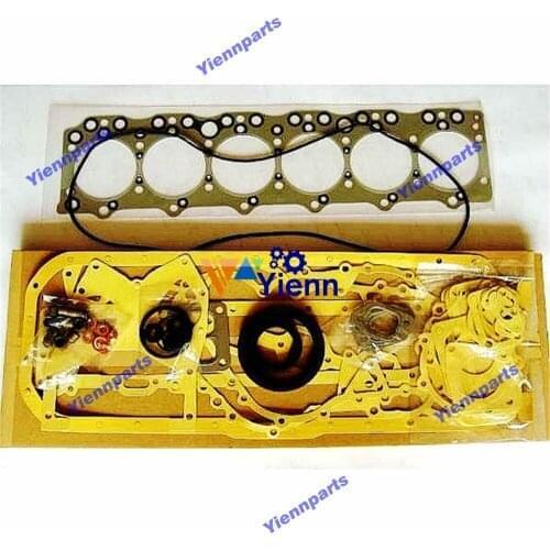 6BF1 Overhaul Re-ring Kit Full Gasket Piston Ring Bearing Set For Isuzu Loader Tractor Truck Engine Spare Parts