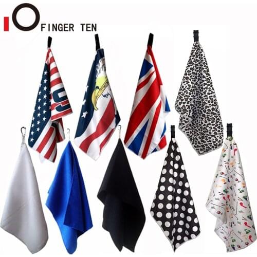 Clening Soft Golf Towel Microfiber Waffle Sports Hand Quick Drying 14''x42'' inch Ball Towels Cleaning Clips Hook Drop Shipping