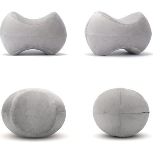 New Memory Foam Knee Pillow for Sleeping Between the Legs Cushion for Side Sleepers Align Spine Body Pillows Back Support