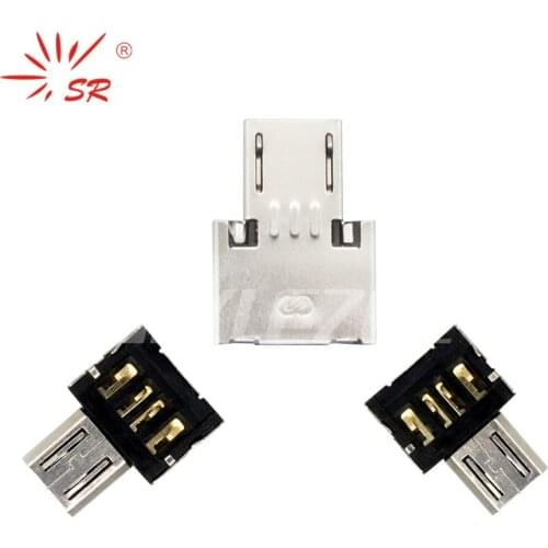 SR Micro USB to USB OTG Adapter Converter Mini Android Phone Tablet PC Laptop USB OTG Adapter for Samsung HTC Huawei LG Xiaomi