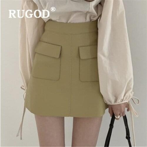 Женские мини юбки RUGOD China At AliExpress