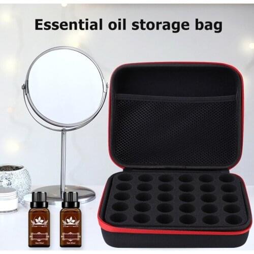 30 Slots 15ML Essential Oil Bag for DoTERRA 1-3ml Storage Case Portable Essential Oil Ziplock Bag Travel Collecting Organizer