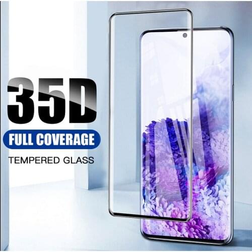 For Samsung Galaxy S20 ultra plus Protective glass S 20 s20plus S20ultra Screen Protector 20plus 20ultra 3D Temper Glas film HD