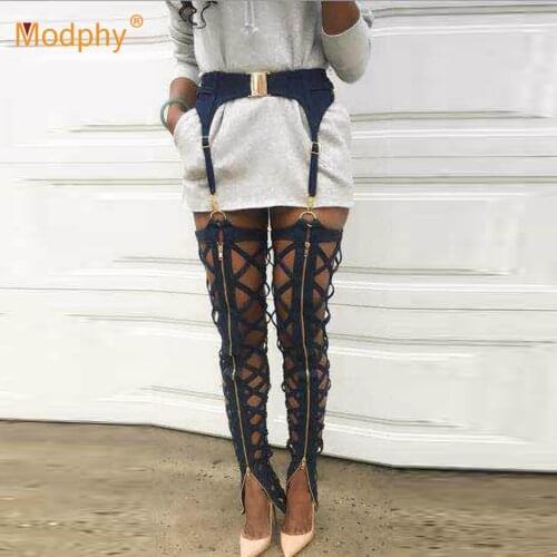 2021 Summer New Womens Bandage Sexy Red Black Yellow Openwork Club Pencil Pants Trousers Sexy Celebrity Party Pants