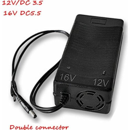 12VDC 3.5 16V 5.5*2.1 Lithium Battery Charger for 3S 10.8V 11.1V 12V li-ion polymer batterry Fishing light Charger Electric dril