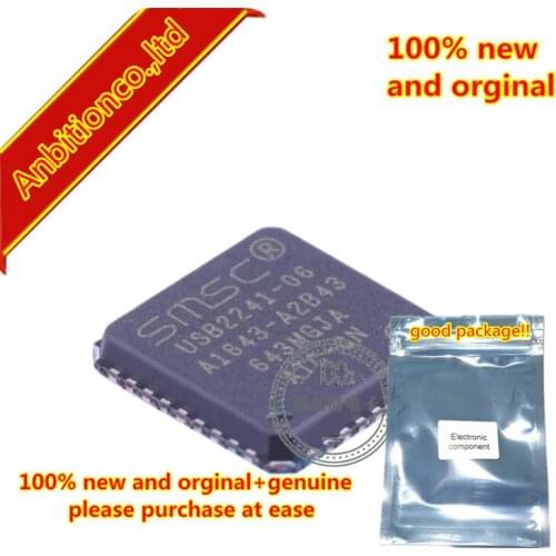 5pcs 100% new and orginal USB2241-AEZG-06 QFN in stock