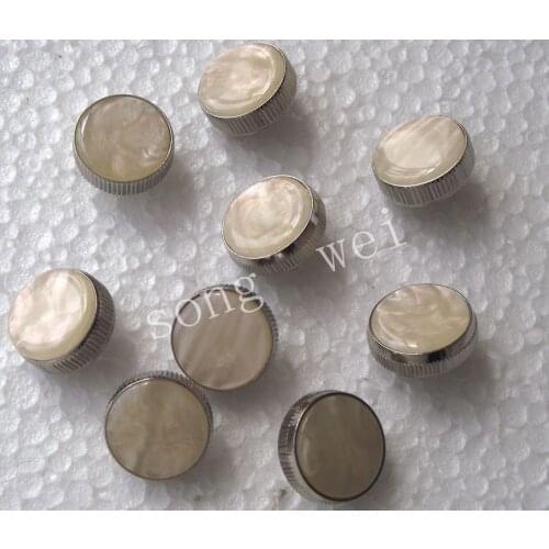 9 pcs trumpet finger buttons for repairing parts +buttons