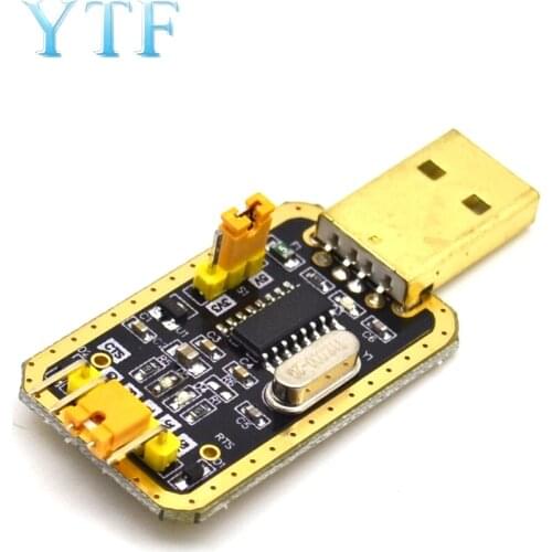 CH340G RS232 Upgraded USB to TTL Module To Serial In Nine Upgrade Board With Brush Cable