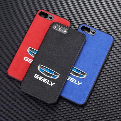 Iphone 12 11pro Max 6 6S 7 8 Plus X XR XS Max Luxury Soft fur Phone Case For GEELY CK emgrand ec7 gt gc9 GL GS Car Accessories