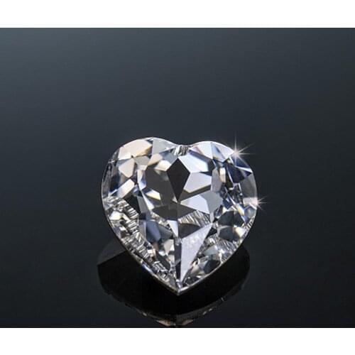 Szjinao Real 100% Loose Gemstones Moissanite Stone 5ct 11mm D Color VVS1 Heart Shape Diamond Lab Grow With GRA Certificate Gem