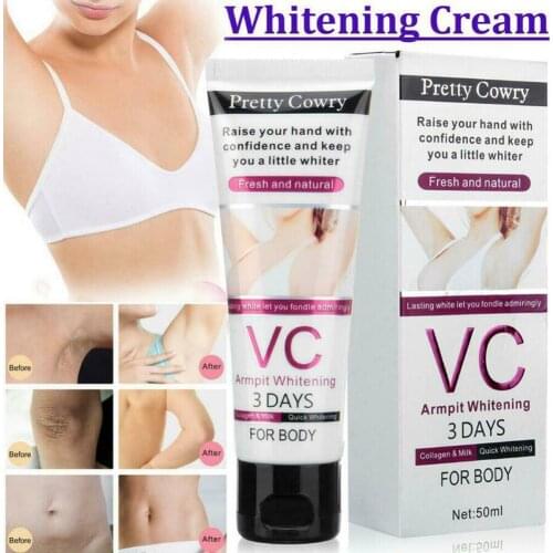 VC Cream Underarm Whitening Cream Armpit Elbow Knee Dark Lightening Area A7