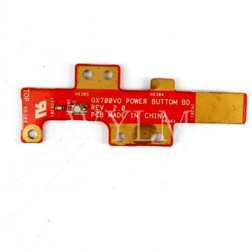 GX700VO Switch power board REV2.0 for ASUS GX700 GX700V GX700VO Laptop motherboard Switch power board LED Indicator board