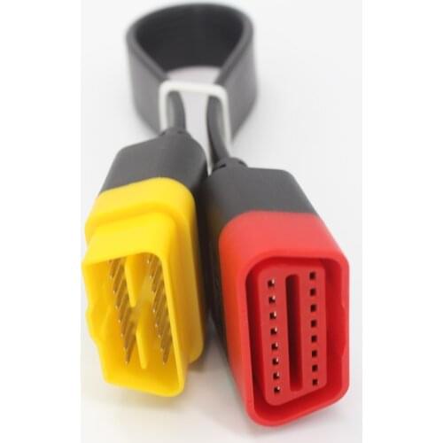 Acheheng OBDII Extension cable 36cm 16 Pin Male To Female OBD2 Connector 16Pin diagnostic tool ELM327 OBD2 extended adapter