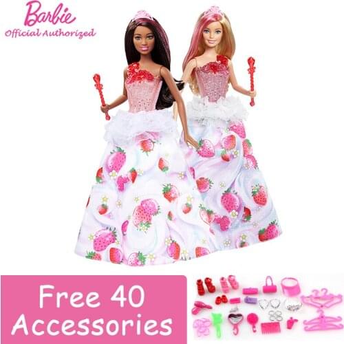 Barbie Dreamtopia Series Doll Toy Beautiful Princess Sweet Girl Doll Barbie with Skirt Doce menina For Birthday Gift DYX27