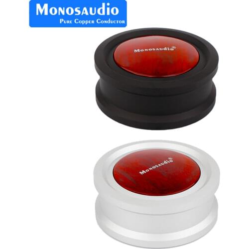 Monosaudio RT290 Silver/Black Record Clamp Disc Stabilizer Turntable Dragonfly Stabilizer Record Weight