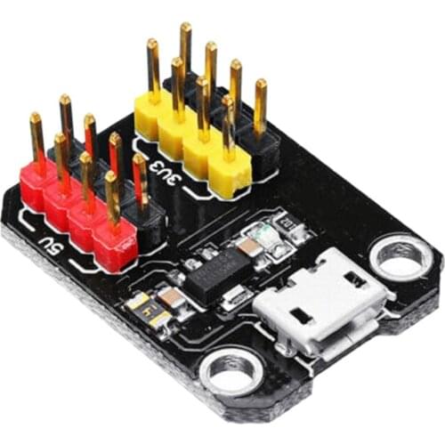 Power Module USB Power Supply Module Micro-USB Interface 3.3V 5V 1117 Chip Ez-USB Power Supply Module