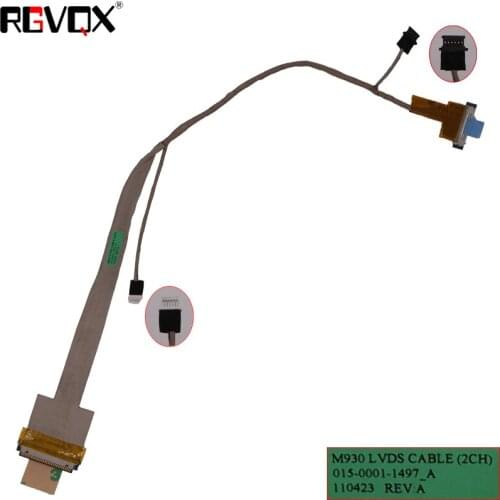 NEW Laptop Cable For SONY VPCF12 VPCF F1 F1390 F11M1E F12AF F115FM M930 16.4" PN:015-0001-1497_A Repair Notebook LED LVDS CABLE