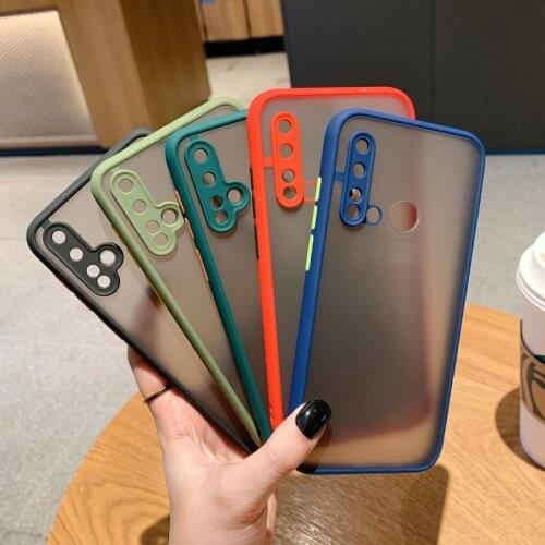 Luxury Shockproof Cases For Huawei Honor 8x 9A 9X 9Xpro X10 20 20S 30 30S 30pro Play 4T Case Camera Lens Protector Matte Cover