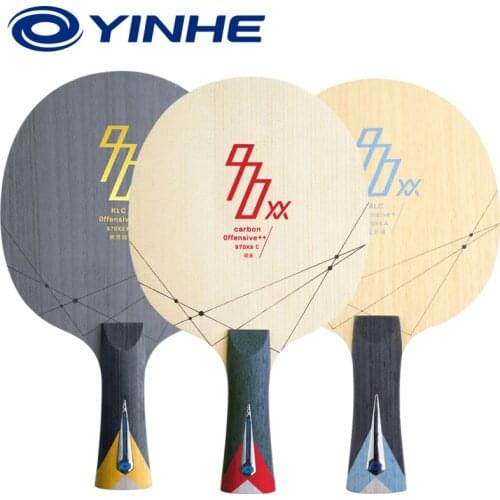 YINHE 970XX series table tennis blade C.T.T.A.A. YINHE Professional 5 ply wood with 2 ply carbon fiber ping pong bats