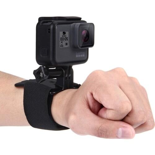 PULUZ Adjustable Wrist Strap Mount for GoPro NEW HERO /HERO6 /5 /5 Session /4 Session /4 /3+ /3 /2 /1, Xiaoyi and Other 28.5cm