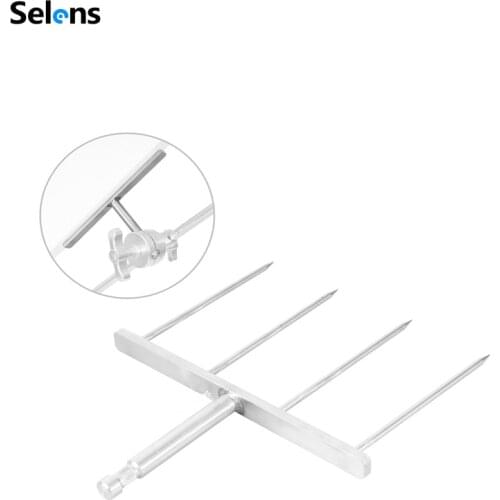 Selens Photo Studio Lighting Reflector Fork attachment for styrofoam gobos for C-shaped lamp holder