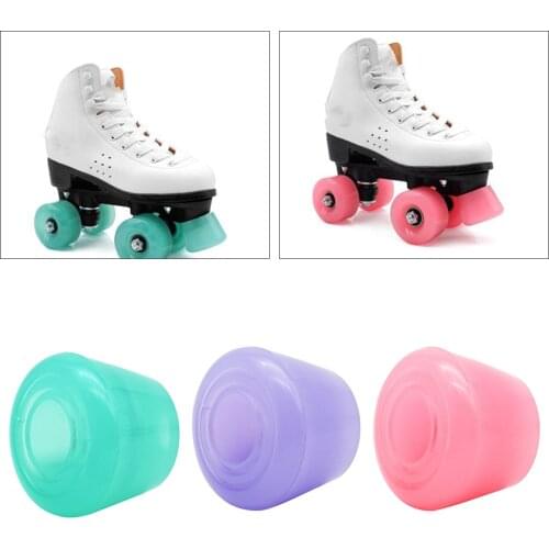 Roller Skate Toe Stoppers, Inline Roller Skates Toe Stop Plug, Anti-slip Skate Shoes Brake Block Pad Replacement