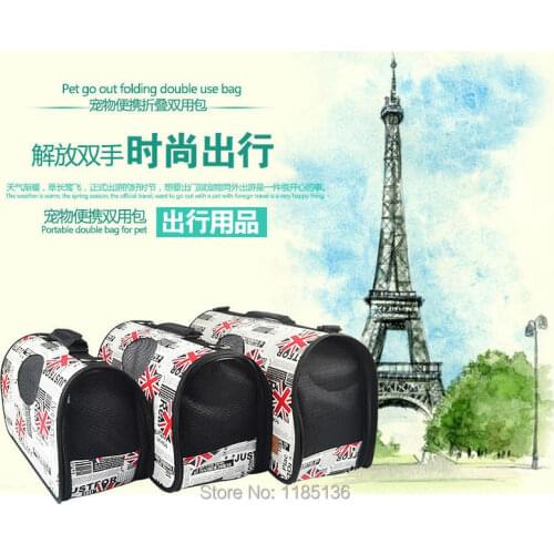 Pet Carrier Pet Cat Travel Carrier small animals Fashion Small Pet Hand Carrier Bag D113