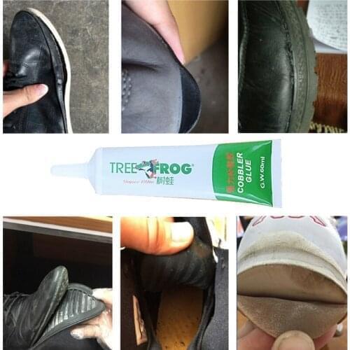 60ml Super Adhesive Repair Glue for Shoe Leather Rubber Wood Strong Bond Shoe