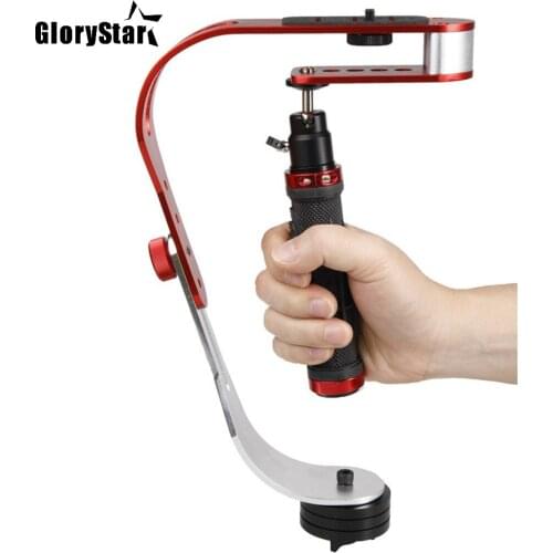 Video Handheld Stabilizer for Gopro DV Camera & Camcorder with Cell Phone Holder and 1/4\ Tripod Adaptor