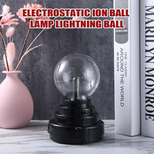 Magic Plasma Ball Light Sensitive Touch Lighting Multi-color Indoor Lighting Bedroom Decor Sphere Lamp Gift