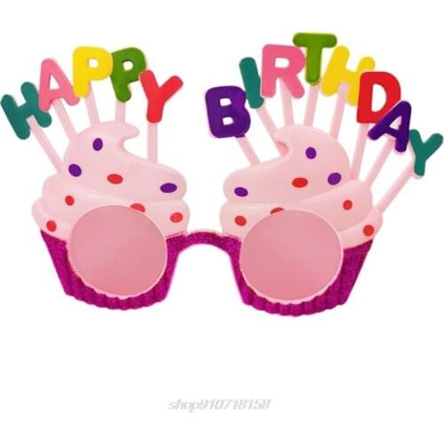 Adults Kids Funny Happy Birthday Glasses Dress Up Eyeglasses Photo Booth Props Party Supplies J28 21 Dropship
