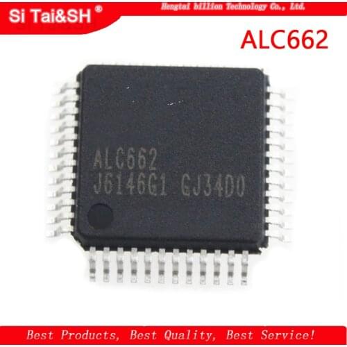 1pcs/lot ALC662 QFP-48 Chipset
