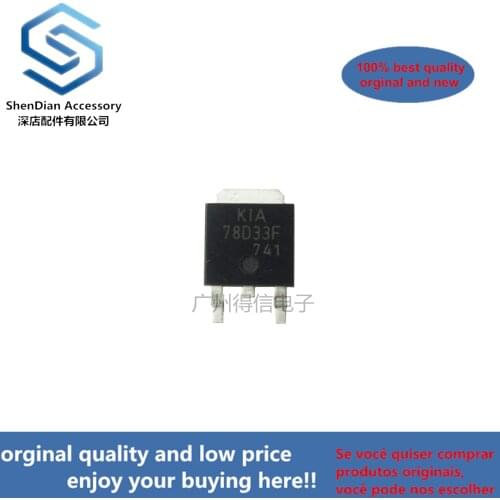 10pcss 100% new and orginal KIA78D33F 78D33 TO-252 in stock